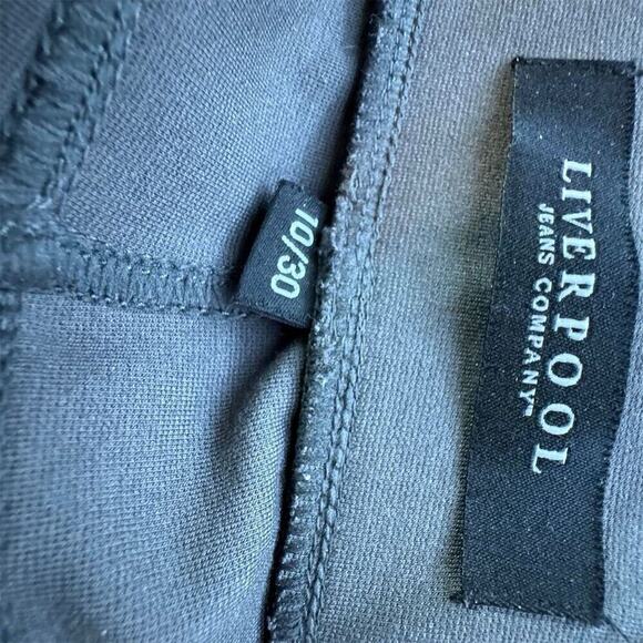 Liverpool Jeans Co Women's High Waist Leggings Gray Size 10/30 Yoga Running - Picture 10 of 11